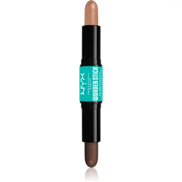 Image of NYX Professional Makeup Wonder Stick Dual Face Lift dual-ended contouring stick shade 06 Rich 2x4 g