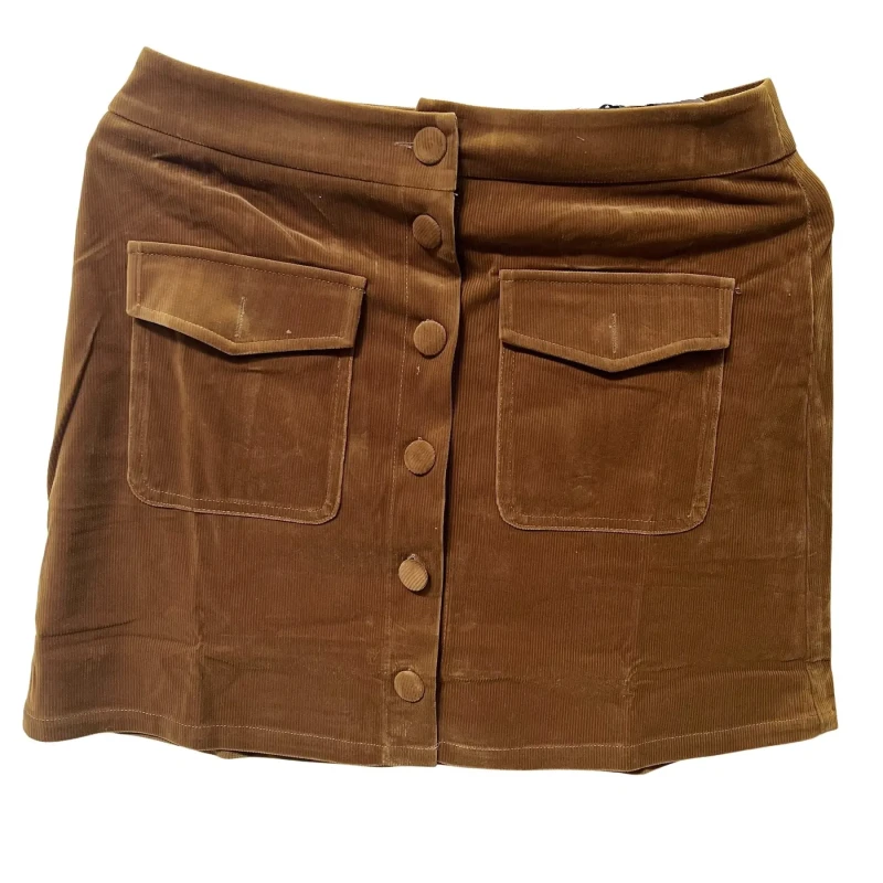 Image of La Petite Etoile Womens skirt La Petite Etoile Veveine Marron Female 40