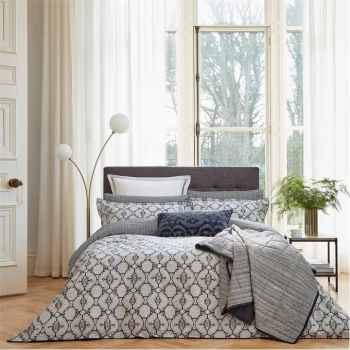 Image of Bedeck of Belfast Kateri Duvet Cover - MIDNIGHT