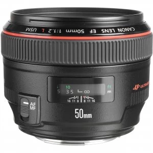 Image of Canon EF 50mm f1.2L USM Lens