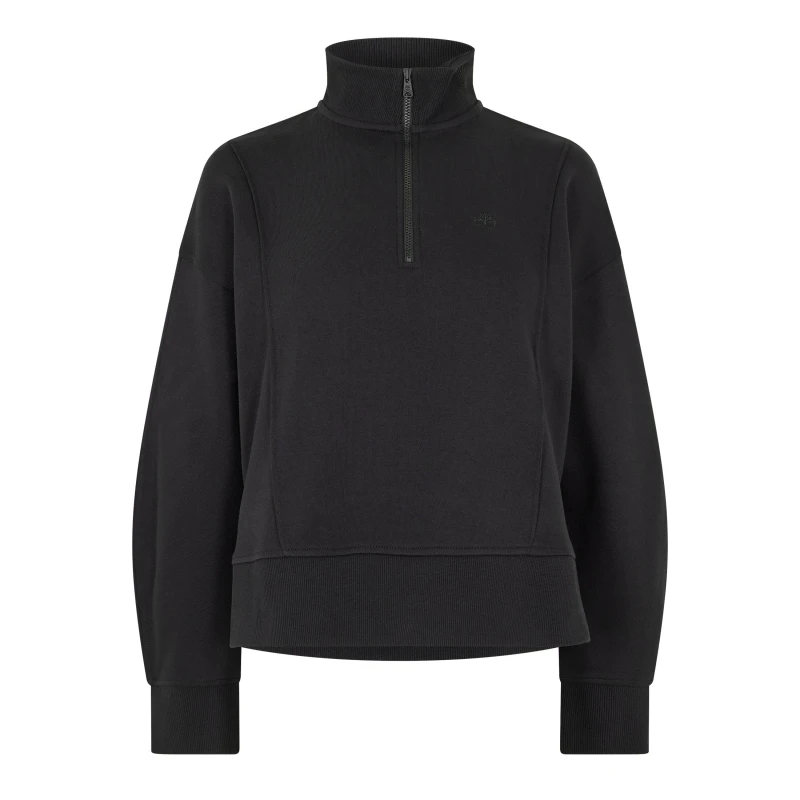 Image of Timberland Womens 1/4 Zip Fleece Black female 8 (XS)