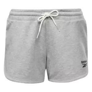 Image of Reebok French Terry Shorts Womens - Grey