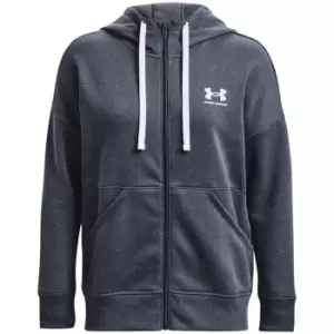 Image of Under Armour Armour Rival Fleece FZ Hoodie - Grey