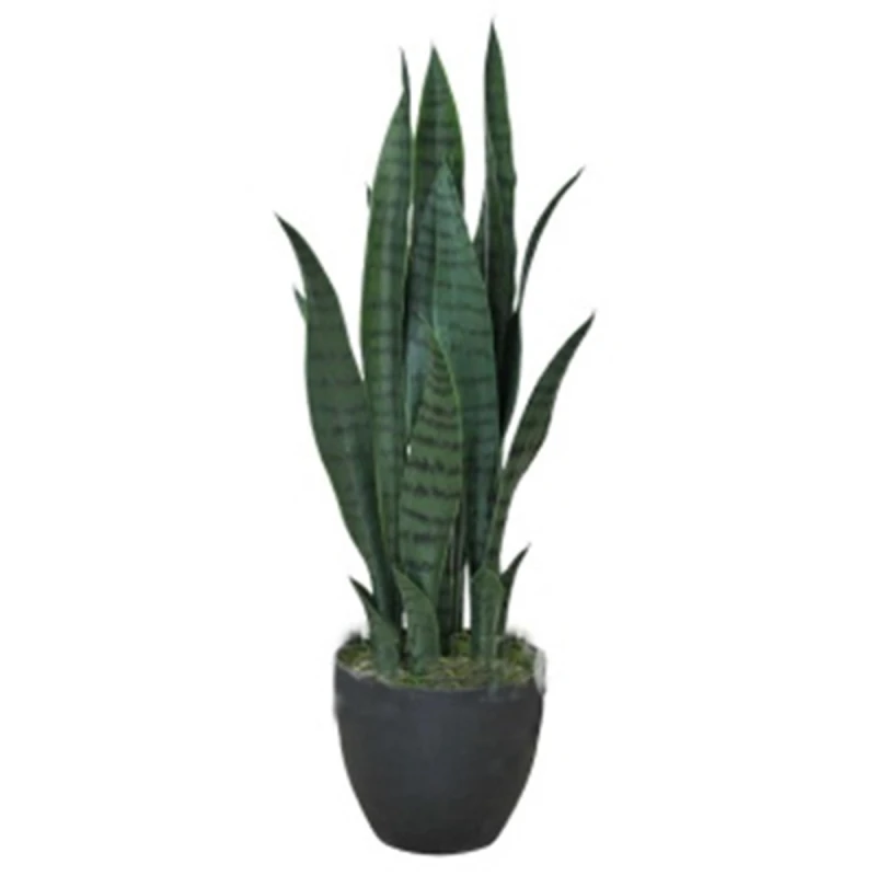 Image of N/A 70cm Artificial Sansevieria Dark Green
