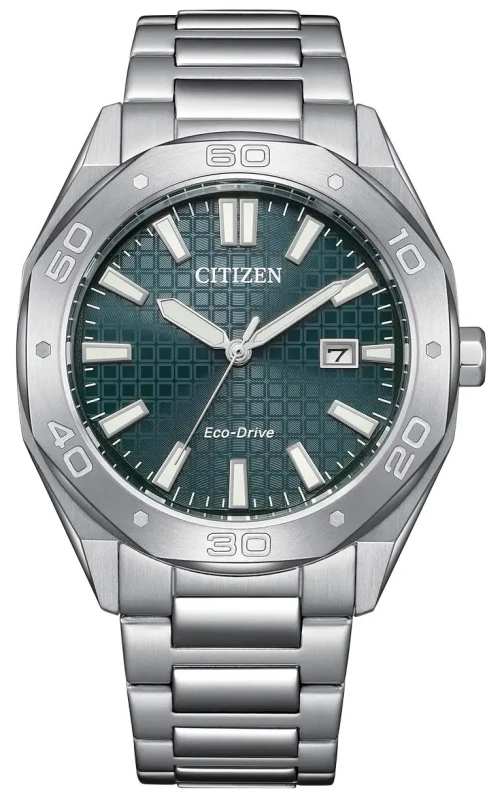 Image of Citizen BM7630-80X Eco-Drive Sport (41mm) Textured Green Watch
