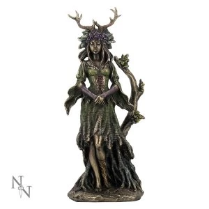 Image of Lady Of The Forest Wiccan Figurine