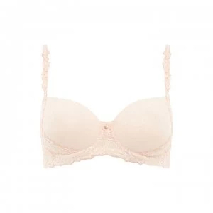Image of Florale Iris Padded Bra - Peach
