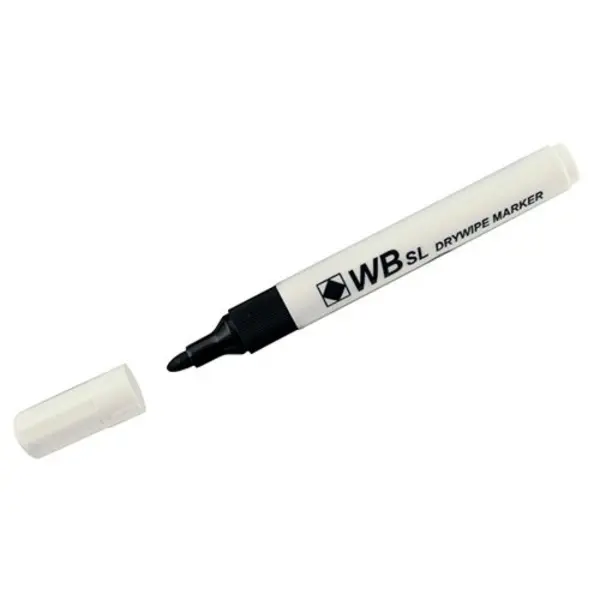 Image of Unbranded Assorted Whiteboard Marker Pens Bullet Tip (Pack of 4) 806005 WB15 806005