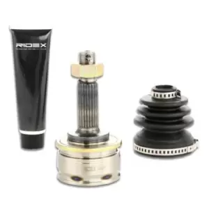 Image of RIDEX CV Joint NISSAN 5J0033 3910041B00,3910041B05,3910041F100 Axle Joint,Joint Kit, drive shaft 3910041F400,3910045B00,391004F100,3910141B00