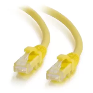 Image of C2G 3m Cat6 Booted Unshielded (UTP) Network Patch Cable - Yellow