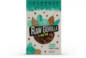 Image of Raw Gorilla KETO Mighty Muesli Choc Chip 250g