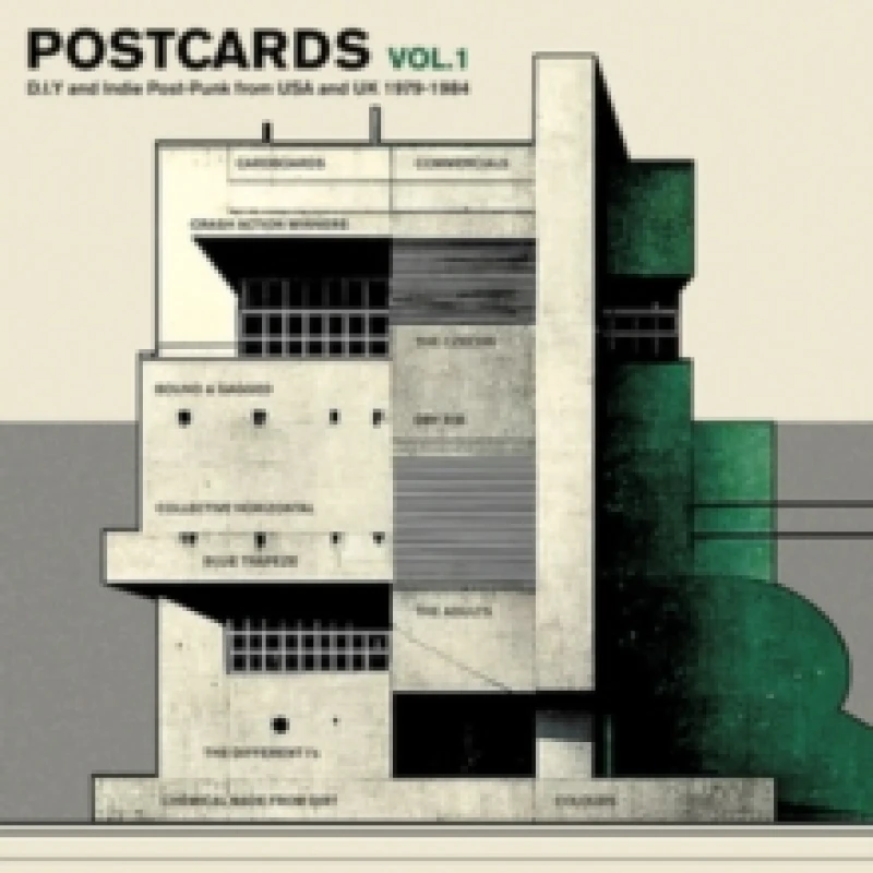 Image of Postcards Vol. 1: D.I.Y. And Indie Post-punk from USA and UK 1979-1984 Vinyl