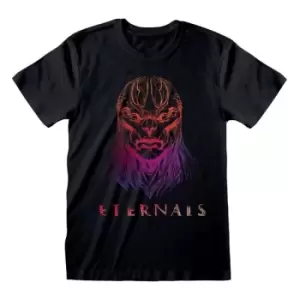 Image of Marvel Comics Eternals T-Shirt Alien Black Size S