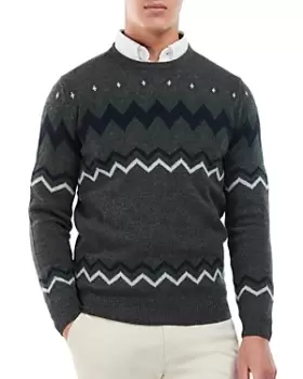 Image of Barbour Regis Fair Isle Crewneck Sweater