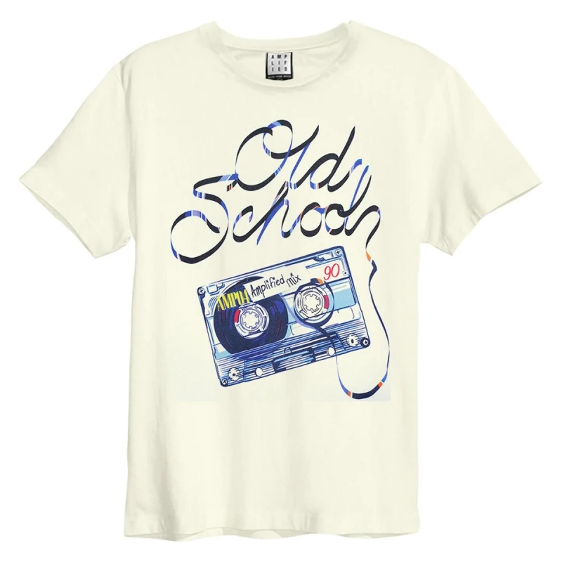 Image of Amplified Amplified Men Audio A T-Shirt in White Size: X-Small White XS Male 5063238007567