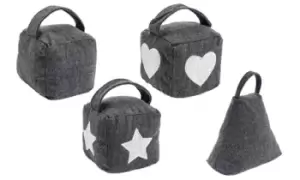 Image of Home Interior Doorstop: Square/One