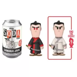 Image of Samurai Jack Vinyl Soda Figure in Collector Can