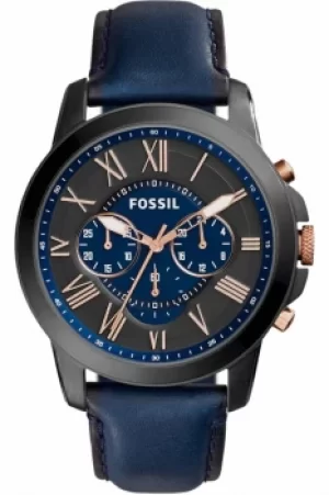 Image of Mens Fossil Grant Chronograph Watch FS5061