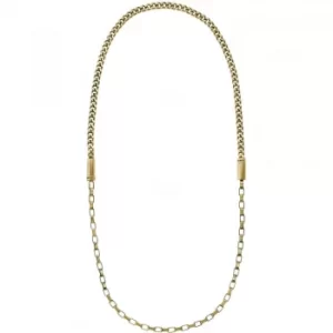 Image of Ladies DKNY PVD Gold plated Chambers Necklace