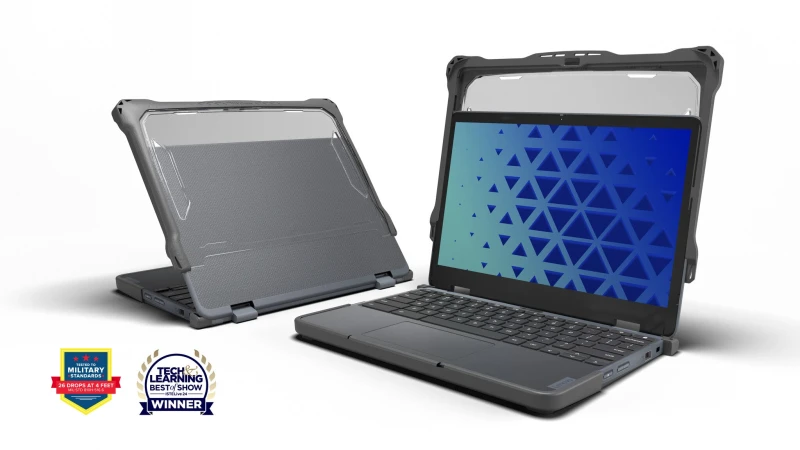 Image of Max Cases MAXCases LNESF2500EG4S laptop case 29.5cm (11.6") Shell case Grey LNESF2500EG4S