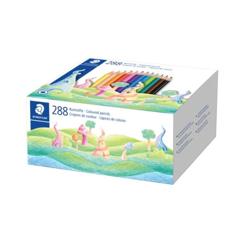 Image of Staedtler Wood - Free Colouring Pencils Pack of 288