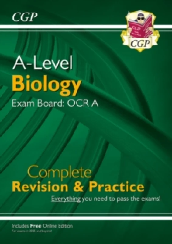 Image of A-Level Biology: OCR A Year 1 & 2 Complete Revision & Practice with Online Edition Multiple-component retail product, part(s) enclose
