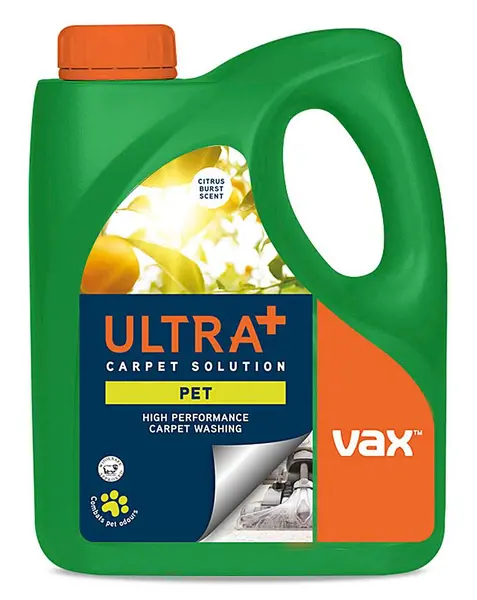 Image of Vax Ultra+ Pet Carpet Cleaning Solution 4L