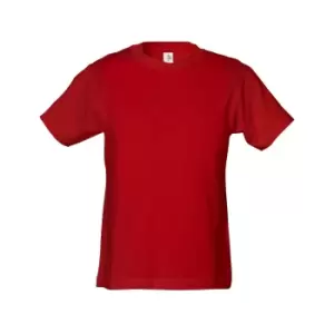 Image of Tee Jays Boys Power Tee (4-6 Years) (Red)