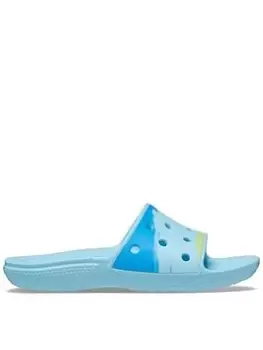 Image of Crocs Crocs Classic Ombre Slider - Arctic, Blue, Size 5, Women