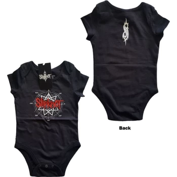 Image of Slipknot - Star Logo Kids 6-9 Months Babywear - Black