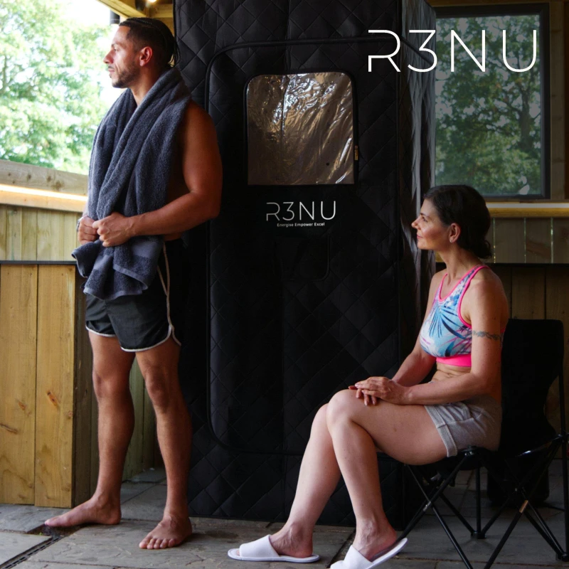 Image of R3NU R3NU Sauna Steam POD Black unisex ONE SIZE
