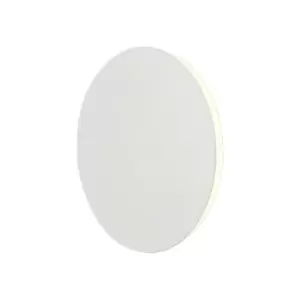 Image of Magnetic Base Wall Lamp, 12W LED 3000K 498lm, 20, 19cm Round Centre, Sand White, Acrylic Frosted Diffuser - Luminosa Lighting