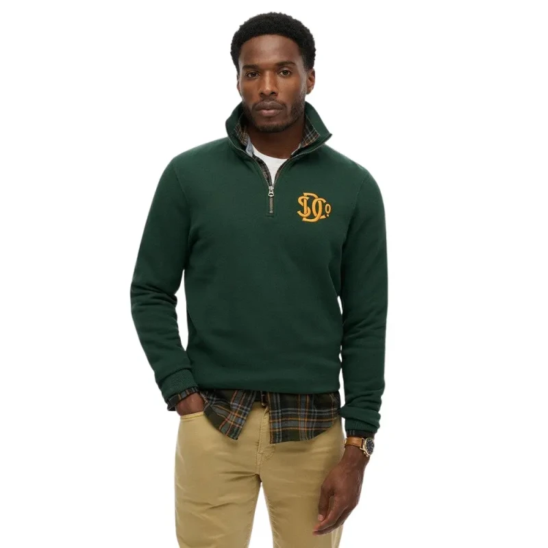 Image of Superdry Half-zip training jacket Superdry Sd&co Vert Male XL