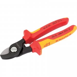Image of Knipex VDE Insulated Cable Shears 165mm