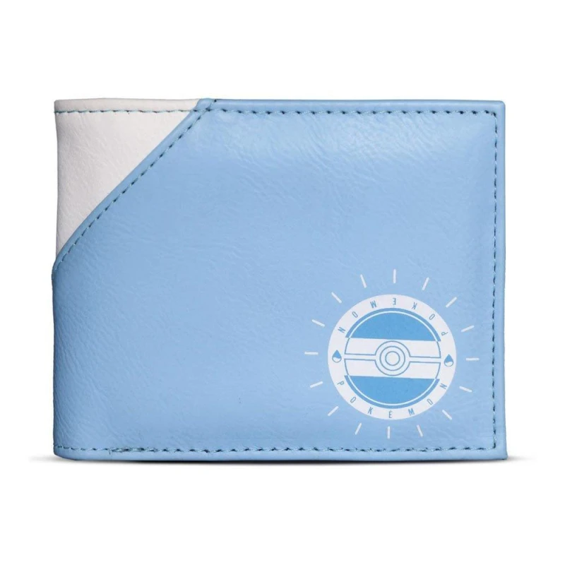 Image of Pokemon Squirtle Bi-fold Wallet, Male, Blue/White (MW114884POK) Multi