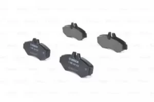 Image of Bosch 0986424516 BP273 Brake Pad Set Disc Brake Rear Axle