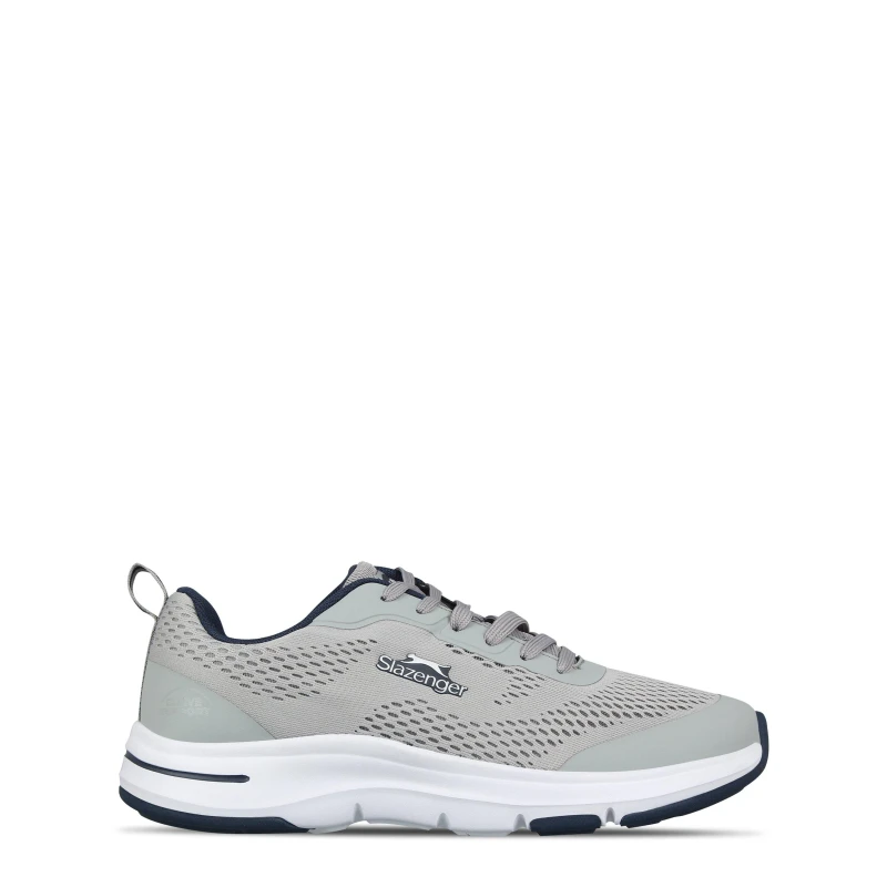 Image of Slazenger Curve Support E-Mesh Trainer Mens Grey/White male 7 (41)