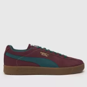 Image of PUMA Delphin Trainers In Burgundy