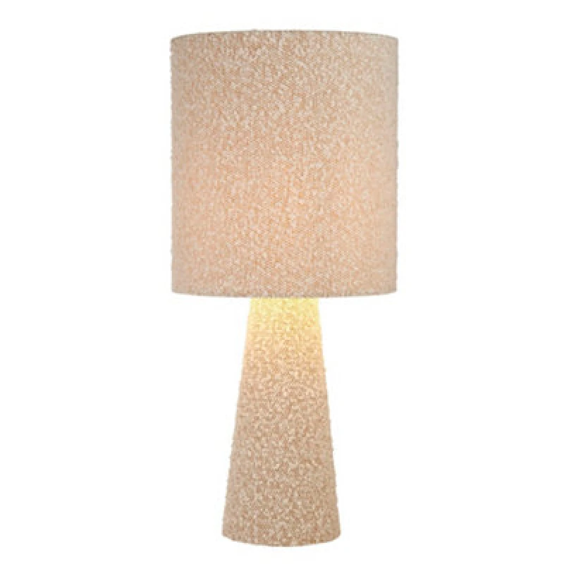 Image of Lighting Collection Seattle White Fabric Table Lamp