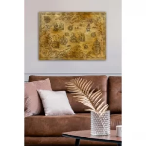 Image of 1014602587-5070 Multicolor Decorative Canvas Painting