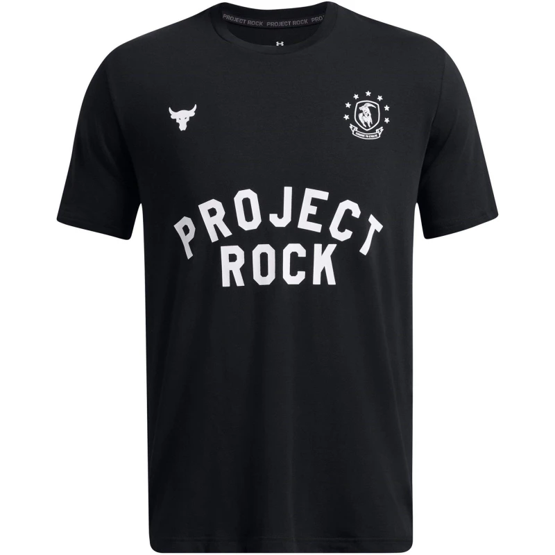 Image of Under Armour Mens Regular Fit Short-Sleeve T-Shirt Black male XS