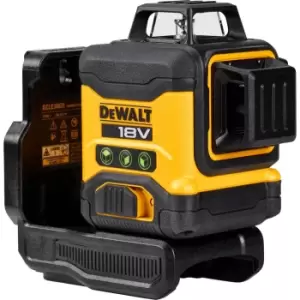 Image of DEWALT DCLE34031 18v Self Levelling Cross Line GREEN Laser Level No Batteries No Charger Case