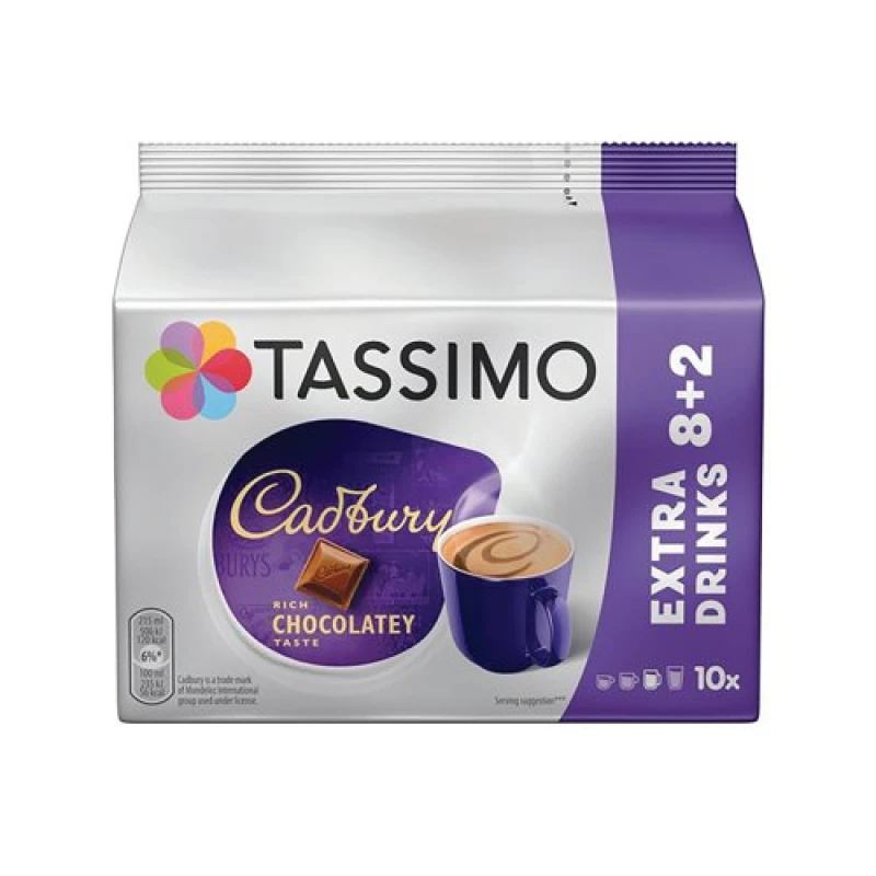 Image of Tassimo Cadbury Hot Chocolate 240g Pods (50 Pack) 4058265