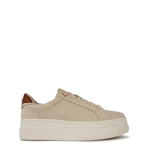 Image of Dune London Dune Exaggerate Ld42 Platform Trainers 4 (37) Neutral 11085969240