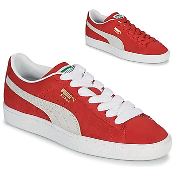 Image of Puma SUEDE mens Shoes Trainers in Red,5,6,6.5,7.5,8,9,9.5,10.5,11,8.5,4.5