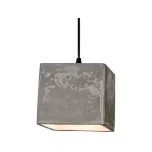 Image of Larissa Ayia Ceiling Pendant 1 Light Concrete