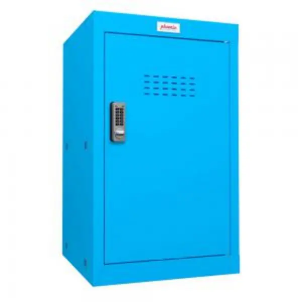 Image of Phoenix CL Series Size 3 Cube Locker in Blue with Electronic Lock CL0644BBE