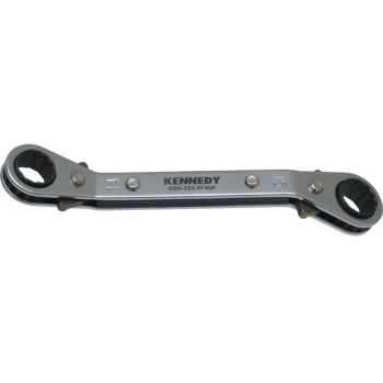 Image of Kennedy - 6MMX7MM Offset Ratchet Ring Spanner