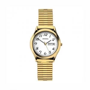Image of Sekonda White And Gold Watch - 3924