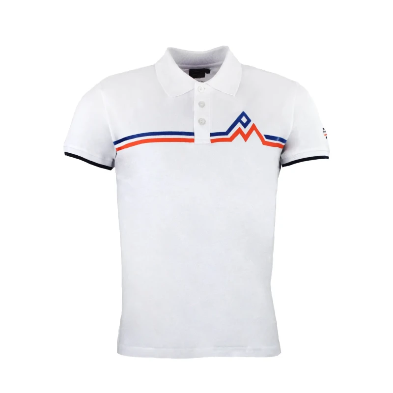 Image of Polo shirt Peak Mountain Cristal Blanc Male 2XL